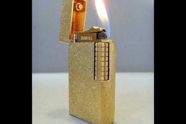 Dunhill Gold Apex Lighter